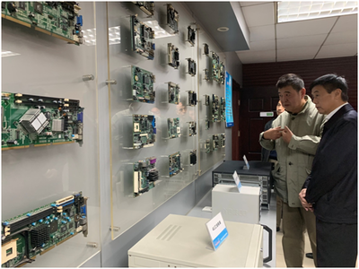 市領(lǐng)導(dǎo)深入企業(yè)開(kāi)展掛點(diǎn)服務(wù)，協(xié)調(diào)解決網(wǎng)絡(luò)技術(shù)研發(fā)難題